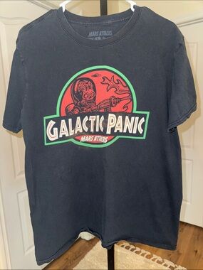 Galactic Panic - Mars Attacks T-Shirt - Size L